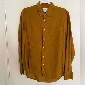 Coltesse Mustard Button Down Shirt